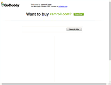 Tablet Screenshot of camroll.com